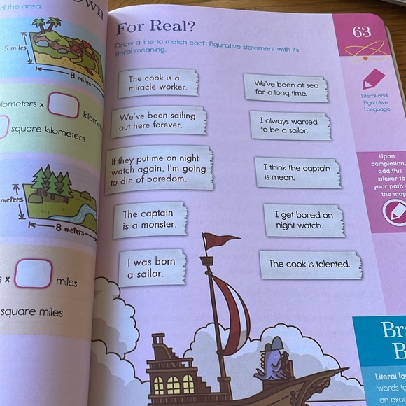 Summer Brain Quest Book Get Ready for 4th Grade! - Picture 7 of 15